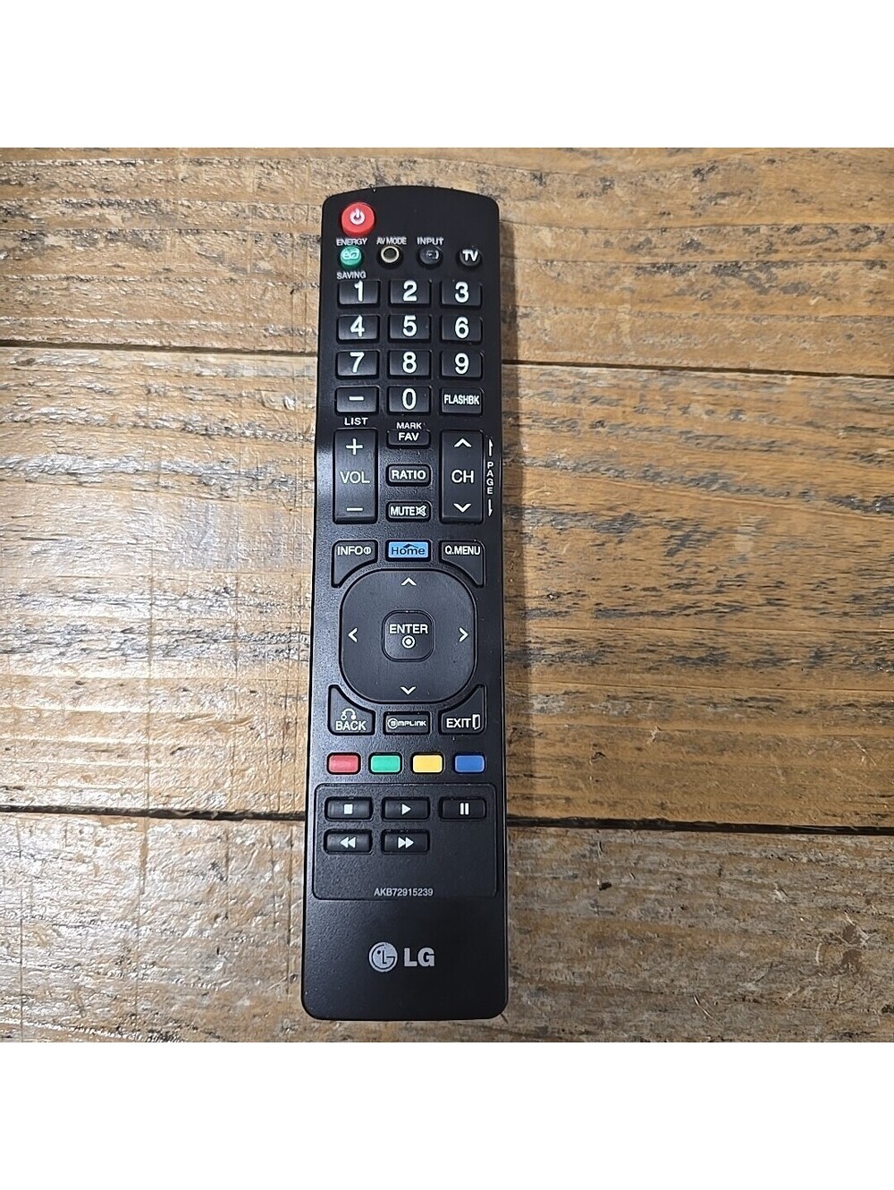 OEM LG AKB72915239 LCD LED TV Remote fr 37LK450 42LK450 47LK450 42LK520 42LW5000